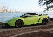 Lamborghini Gallardo Performante and Miami Skyline