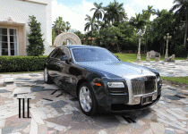 Rolls Royce Ghost at a mansion on Star Island