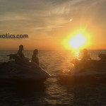 Miami Sunset from Rental Waverunners by Taylored Limousines and Exotic Car Rental Miami